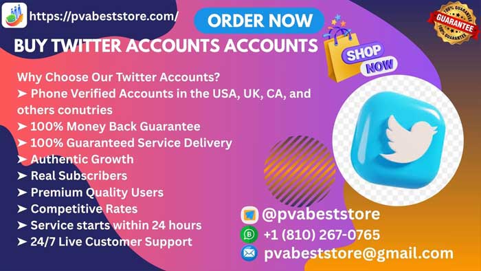 Buy Twitter Accounts