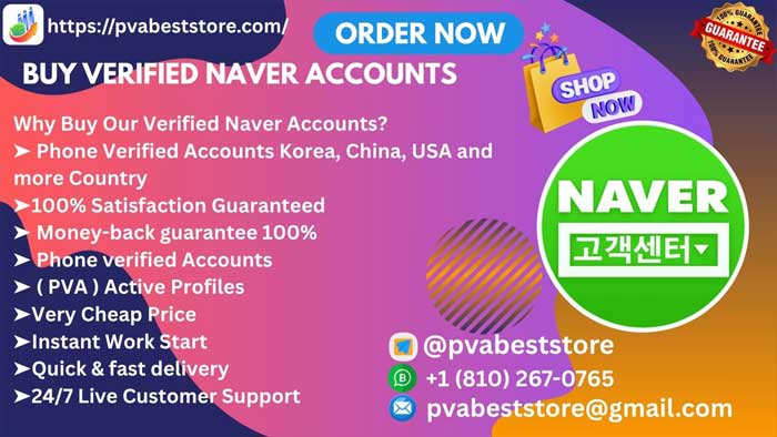 Buy Verified Naver Accounts