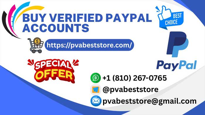 Buy Verified PayPal Accounts