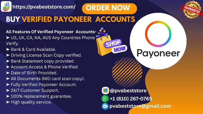 Buy Verified Payoneer Accounts