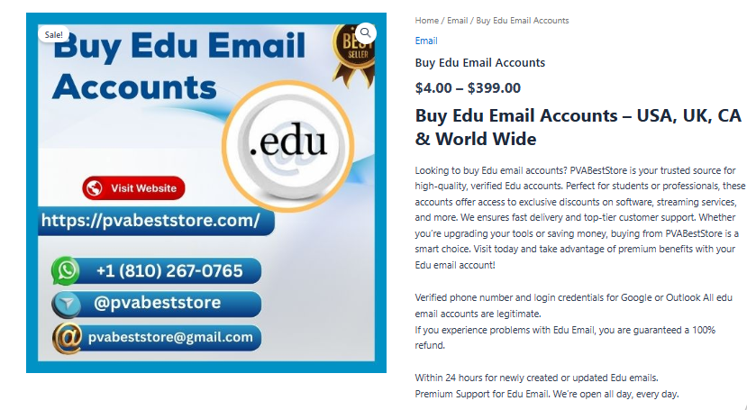 Buy Edu Email Accounts