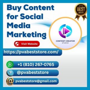 Buy Content for Social Media Marketing